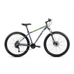 Horský bicykel ROMET RAMBLER R9.2 CS 2024 XL Sivo-zeleno-strieborná